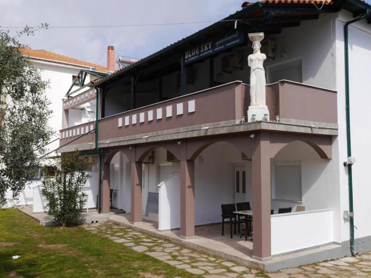 Blue Sky Villas Skala Potamia  Ngoại thất bức ảnh