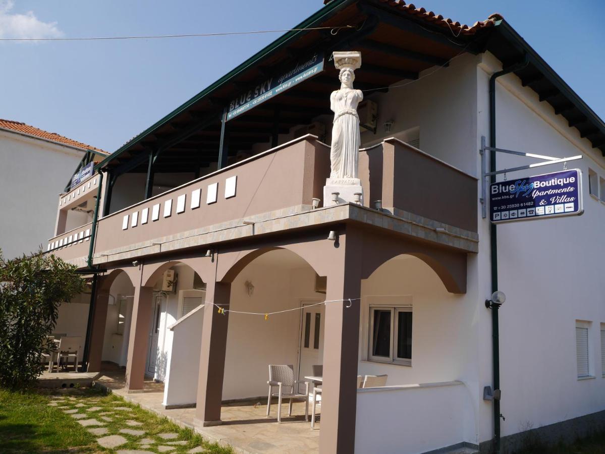 Blue Sky Villas Skala Potamia  Ngoại thất bức ảnh